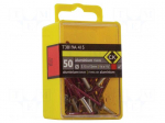 Rivet | aluminium | Rivet diam: 3.15mm | L.rivet: 12mm | 50pcs.