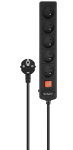 Savio LZ-17 Power Strip 5 sockets 3m