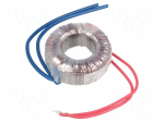 Transformer: toroidal | 20VA | 230VAC | 14V | 1.42A | 0.4kg | &Oslash;: 70mm | IP00