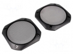 Loudspeaker grille | 130mm | metal
