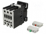 Contactor: 3-pole | NO x3 | Auxiliary contacts: NC + NO | 230VAC | 40A