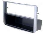 Radio mounting frame | Alfa Romeo | 2 ISO | silver
