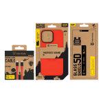 Tactical Red Limited Edition Combo Protective Set for Apple iPhone 14 Pro Max / red