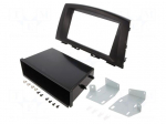 Radio mounting frame | Suzuki | 2 DIN | black