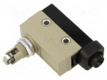 Limit switch | transversal metal roller &Oslash;11mm | SPDT | 10A | IP67