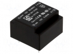 Transformer: encapsulated | 0.35VA | 12VAC | 12V | 29mA | Mounting: PCB