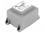 Transformer: encapsulated | 30VA | 230VAC | 9V | 9V | 1.66A | 1.66A | IP00