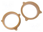 Spacer ring | MDF | 165mm | Mercedes | impregnated,varnished