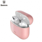 Headphone case Baseus AirPods Pro Silica Silicone-gel Protective case Pink