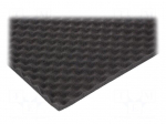 Damping mat | Mat: polyurethane | 600x500x7mm