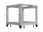 LANBERG OPEN RACK 19" 9U 600X600-1100 ADJUSTABLE GREY