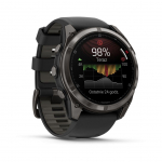 Smart watches Garmin fenix&reg; 8 Pro &ndash; 51 mm, MicroLED\nSapphire, Carbon grey DLC titanium with Black/pebble grey silicone band