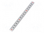 Ruler | figures vertically arranged,self-adhesive | W: 11mm