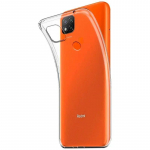 Fusion Ultra Back Case 1 mm Izturīgs Silikona Aizsargapvalks Priek&scaron; Xiaomi Redmi 9C Caurspīdīgs