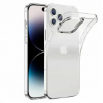Fusion Ultra Back Case 2 mm Izturīgs silikona aizsargapvalks Apple iPhone 16 Pro Max caurspīdīgs
