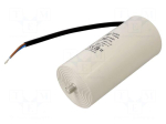 Capacitor: polypropylene | motors, run | 80uF | 400VAC | &Oslash;55x120mm