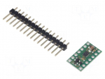DC-motor driver | DRV8835 | 250kHz | PWM | 1.2A | Uin mot: 2&divide;11V