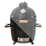 Kamado Bono Minimo Ceramic Grill 15&Prime; Kamado barbecue/grill Cart Charcoal (fuel) Black