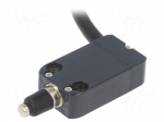 Limit switch | pin plunger &Oslash;7mm with dust protection cap | 10A