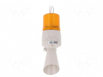 Signaller: lighting-sound | 24VDC | LED | amber | IP54 | &Oslash;86x233mm