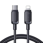 Joyroom Type-C - Lightning kaabel Multi-Color seeria A14, 20W, 480mb/s, 1.2m, Black (S-CL020A111B)