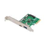 DIGITUS PCI Express kaart 2x USB 3.1 1 USB-C port + USB A