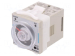 Timer | 0,05s&divide;100h | DPDT/ SPDT + SPDT | 250VAC/5A,30VDC/5A | PIN: 8