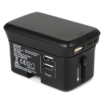 RealPower laadija TravelCharge-4k koos akupangaga