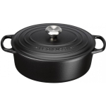 Le Creuset Valuraua pott ovaalne 31cm / 6,3L matt must
