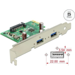 Kontroller Delock PCIe / 2x USB 3.0 (89391)