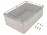 Enclosure: multipurpose | X: 160mm | Y: 240mm | Z: 90mm | polycarbonate