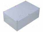 Enclosure: multipurpose | X: 160mm | Y: 240mm | Z: 90mm | ABS | dark grey