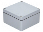 Enclosure: multipurpose | X: 160mm | Y: 160mm | Z: 91mm | polyester | grey