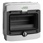 PLASTIKOWA OBUDOWA INSTALACYJNA Natynkowa IP65, 1x6 moduł&oacute;w. PHS 6T NOARK 113262