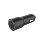 Gembird TA-UC-C2PD40-CAR-01 Car USB Charger 2x USB Type-C PD / black