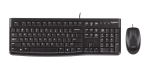Arvuti klaviatuur Logitech Logitech MK120 juhtmega lauaklaviatuur QWERTZ DE