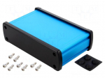 Enclosure: multipurpose | X: 146.6mm | Y: 89mm | Z: 41.6mm | aluminium