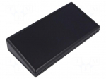 Enclosure: desktop | 1599 | X: 170mm | Y: 85.5mm | Z: 34.1mm | ABS | black