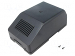 Enclosure: for power supplies | vented | X: 110mm | Y: 187mm | Z: 70mm