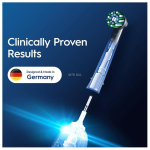 Hair care Oral-B  Oral-B head for CrossAction electric toothbrush  4 pcs. EB50-4 BLACK - black "PRO"