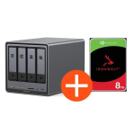 UGREEN NASync DXP4800 Plus NAS s&uuml;steem 4-k&otilde;vakettaga 8TB koos 1x Seagate IronWolf ST8000VN004 8 TB-ga
