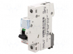 Circuit breaker | 230VAC | Inom: 6A | Poles: 1 | DIN | Charact: C | 6kA