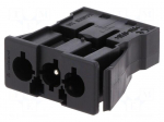 Connector: pluggable terminal block | spring clamp | male | GST18