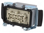 Connector: rectangular | plug | female | EPIC KIT | PIN: 10 | 10+PE | M25