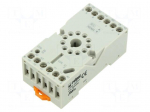 Socket | PIN: 11 | 10A | 250VAC | Mounting: DIN,on panel | Series: R15