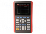Handheld oscilloscope | &le;25MHz | LCD,TFT 3,5" (320x240) | 250Msps