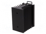 Heatsink: extruded | L: 73.5mm | W: 80mm | H: 45mm | 2.5K/W | DIN rail