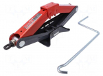 Scissors car jack | 1500kg | Hmin: 95mm | Hmax: 390mm