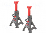 Jack stand | 3000kg | Hmin: 280mm | Hmax: 420mm | 2pcs.