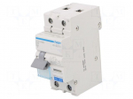 RCBO breaker | Inom: 16A | Ires: 30mA | Max surge current: 250A | IP20